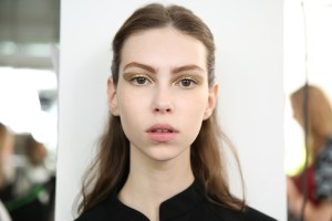 Backstage at Christian Dior Couture Fall 2016