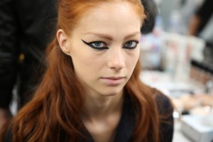 Backstage at Christian Dior Couture Fall 2016