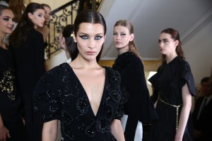 Backstage at Christian Dior Couture Fall 2016