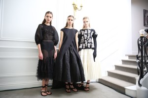 Backstage at Christian Dior Couture Fall 2016