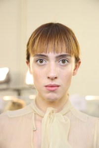 Backstage at Giambattista Valli Couture Fall 2016