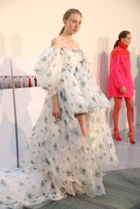 Backstage at Giambattista Valli Couture Fall 2016