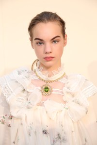Backstage at Giambattista Valli Couture Fall 2016