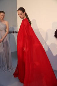 Backstage at Giambattista Valli Couture Fall 2016