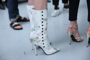 Backstage at Giambattista Valli Couture Fall 2016