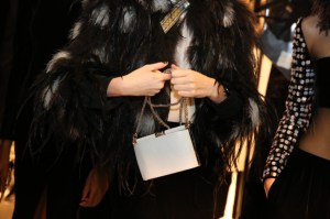 Backstage at Giorgio Armani Privé Couture Fall 2016