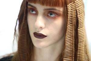 Backstage at Jean Paul Gaultier Couture Fall 2016