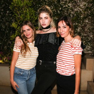 EVERLANE X GIA COPPOLA LAUNCH PARTY Nathalie Love Tracy Antanopoulos Gia Coppola