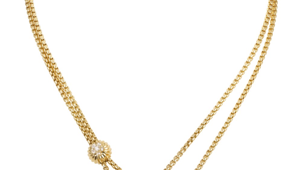 A necklace from the Cactus de Cartier collection