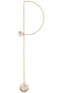 An earring from the ABC collection by Delfina Delettrez