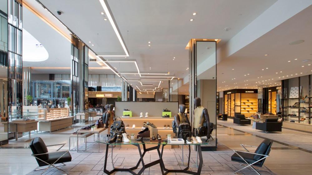 The newly expanded City of Dreams’ retail area in Macau