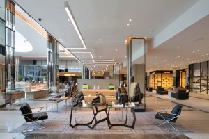 The newly expanded City of Dreams’ retail area in Macau