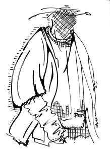 A sketch for Woolmark from Discovered (Japan)