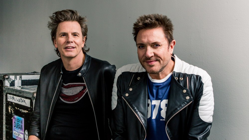 John Taylor and Simon Le Bon of duran duran