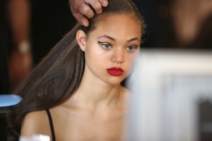 Backstage at Elie Saab Couture Fall 2016