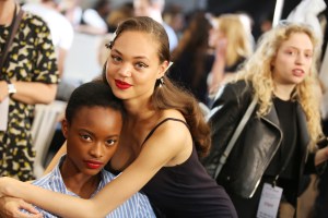 Backstage at Elie Saab Couture Fall 2016