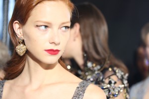 Backstage at Elie Saab Couture Fall 2016