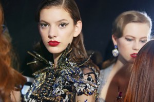 Backstage at Elie Saab Couture Fall 2016