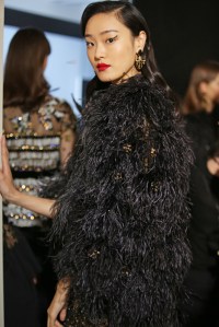 Backstage at Elie Saab Couture Fall 2016