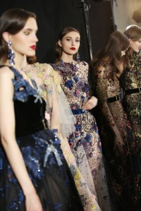 Backstage at Elie Saab Couture Fall 2016
