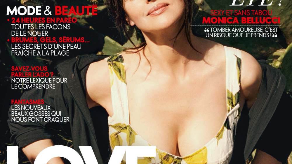 The cover of Elle France's July 29 issue