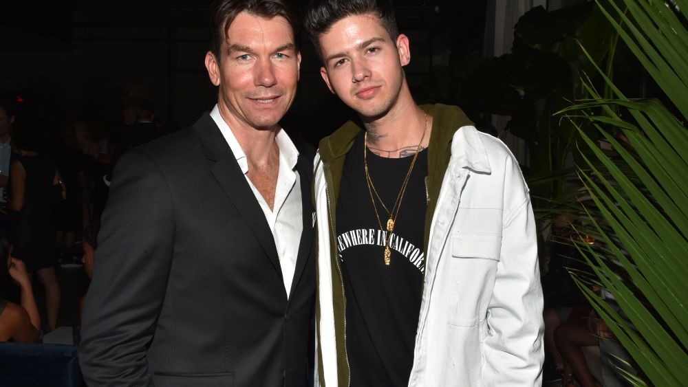 Jerry O'Connell and Travis Mills AT Esquire/CFDA NYFWMen's event