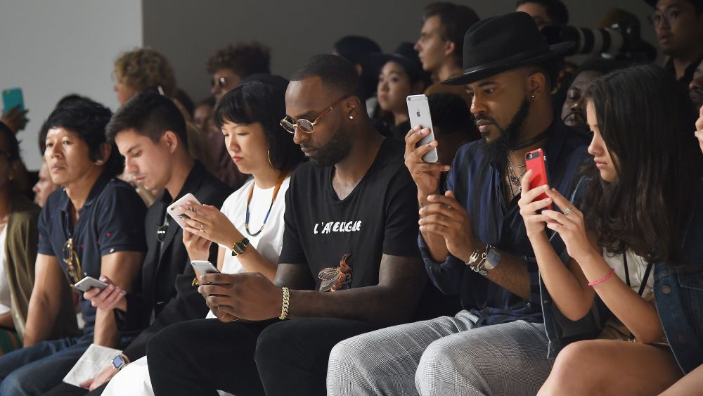 The front row at General Idea.