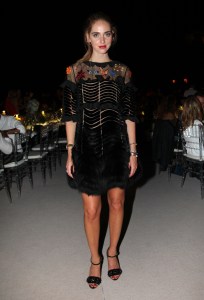 Chiara Ferragni at the Fendi Couture Fall 2016 After party
