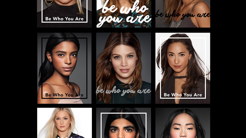 Bobbi Brown's Be Who You Are campaign.
