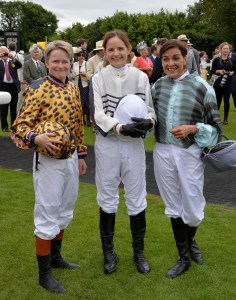 Dido Harding, Charlotte Hogg and Shadi Halliwell