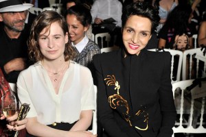 Héloïse Letissier and Farida Khelfa