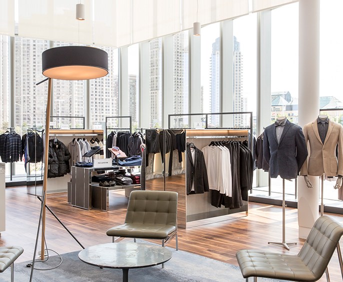 The Holt Renfrew store in Mississauga, Ontario