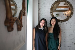Ariel Arce and chef Daphne Cheng