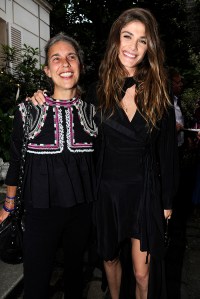 Isabel Marant and Elisa Sednaoui