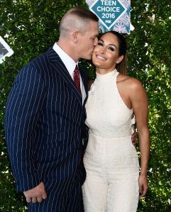 Teen Choice Awards 2016 Red Carpet Arrivals John Cena and Nikki Bella