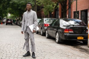 Out and about at New York Men's Spring 2017 Fashion Week.