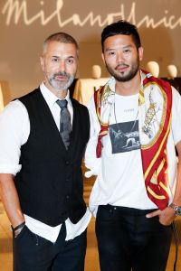 Jonathan Meizler and Siki Im at Milano Unica and CFDA Celebrate: The Fabric Program