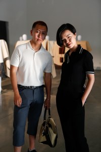 Siying Qu and Haoran Li at Milano Unica and CFDA Celebrate: The Fabric Program