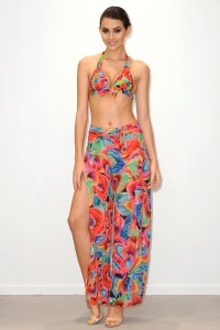 A colorful print from Lise Charmel Mode City