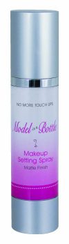 Model in a Bottle's makeup setting spray.