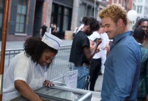 Kellan Lutz at Mr Porter Block Party on Crosby Street