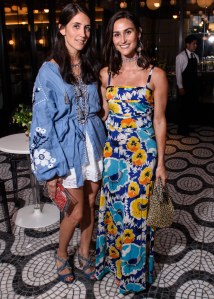 Danielle Snyder and Jodie Snyder at the Goop x Cadillac Road to Table Dinner