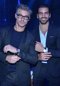 Nyle DiMarco and Eric Rutherford at Piaget 'Polo S' launch