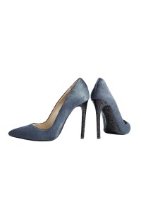 Heroes’ shoes with laser-cut soles and heels.