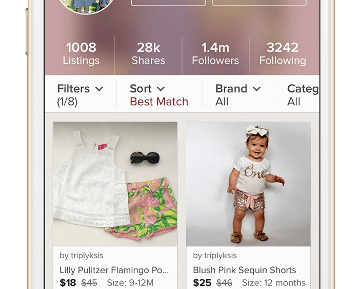 Poshmark Adds Kids’ and Men’s Categories