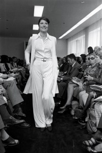 Calvin Klein Fall 1973. Calvin Klein’s first runway show.