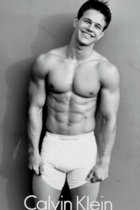 Mark wahlberg, then known as Marky Mark, posed for calvin klein underwear in 1992.
