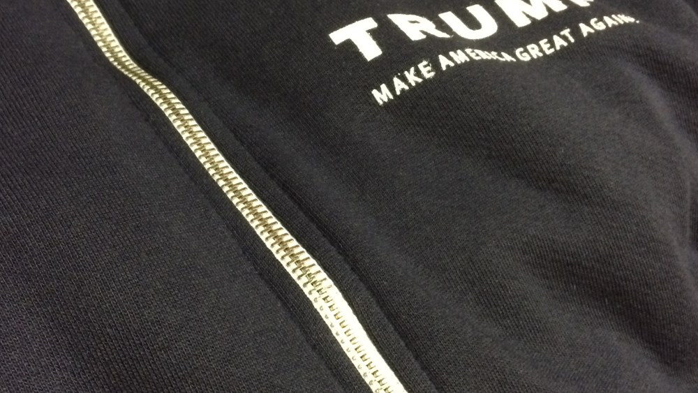 Trump campaign merchandise at Republican Convention in Cleveland