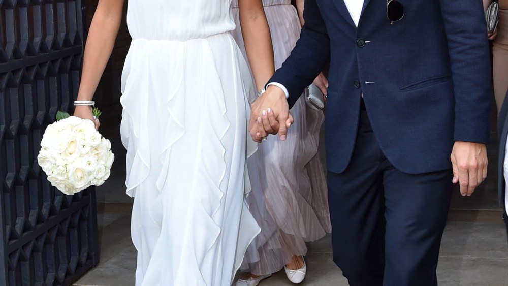 Ana Ivanović Weds Bastian Schweinsteiger in Budget Gown