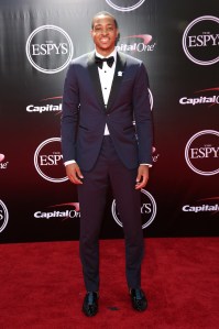 C.J. McCollum in Banana Republic